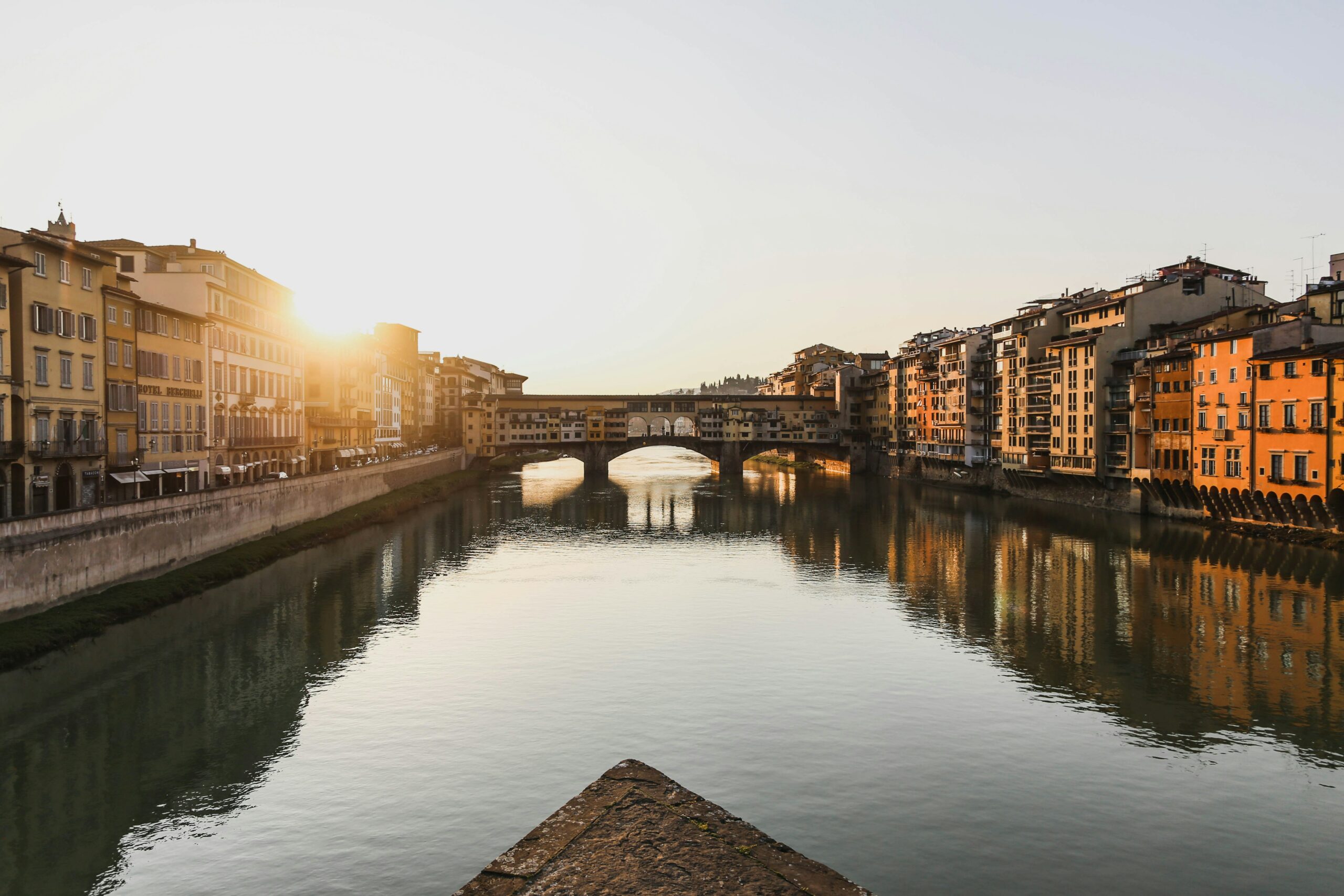 Florence skyline with Ponte Vecchio