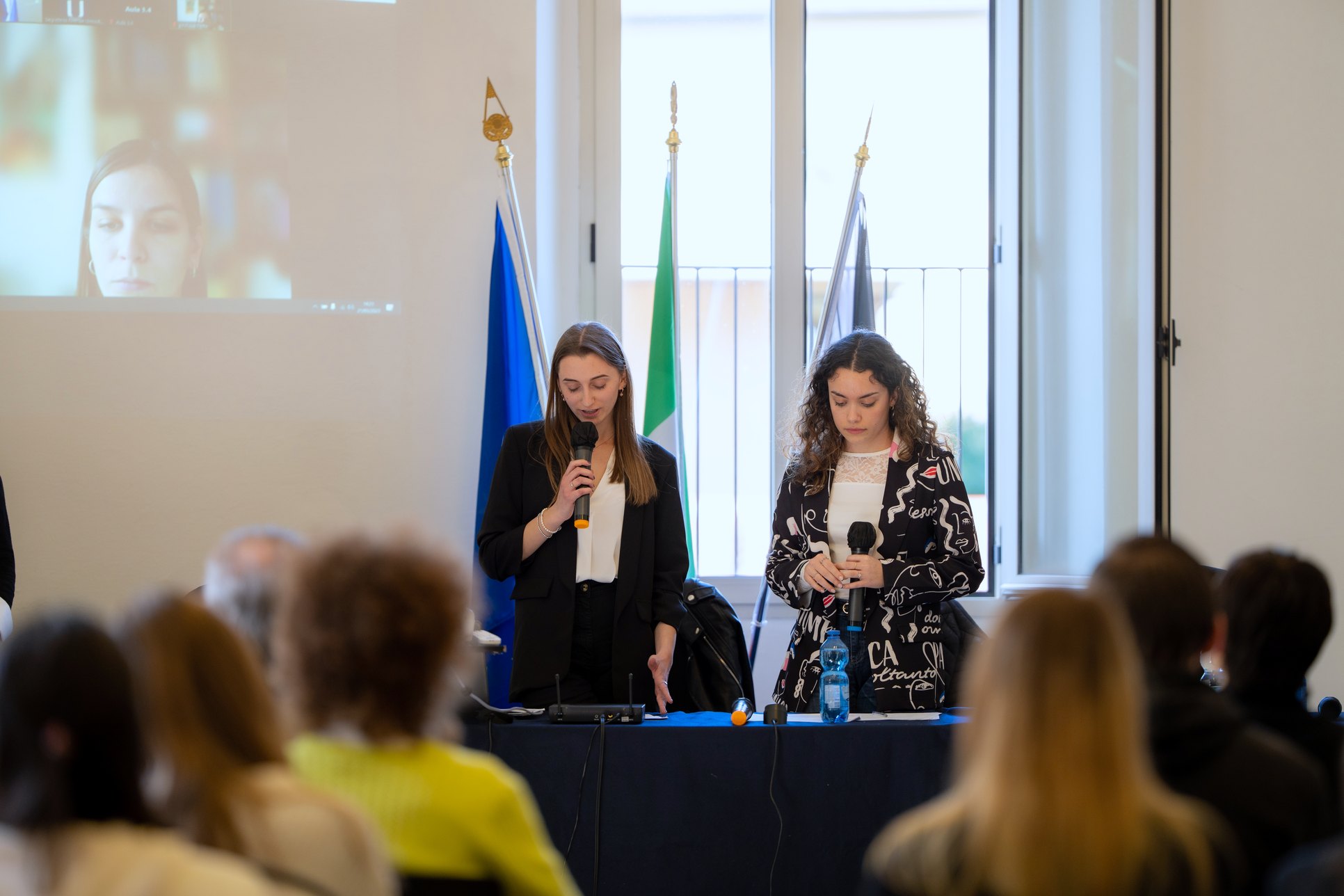 A panel session at the Florence campus